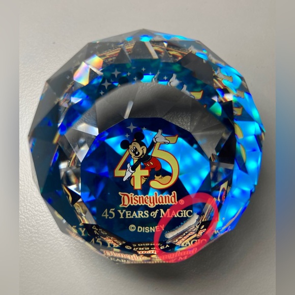 Swarovski Crystal 45th Year Celebration at Disneyland, 1 1/2” Across - Picture 4 of 5
